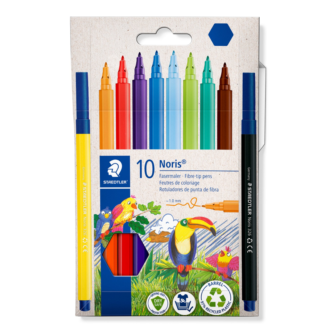 Staedtler Fibre-Tipped Pen 326 green Bx=10 pcs ST-326-05